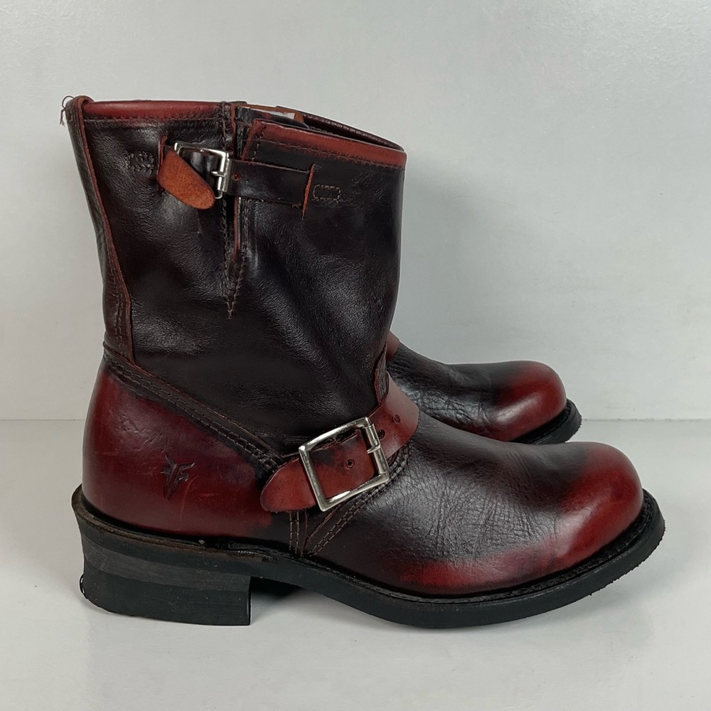 Frye 8r Whiskey Harness Boots | Retired Style | USA Made | Women’s 8.5 M - Picture 12 of 16
